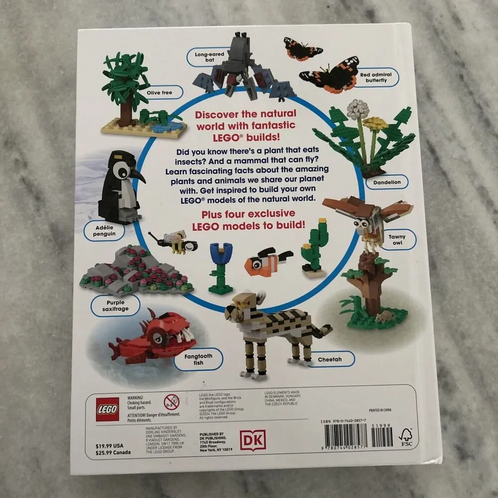 Lego Super Nature Book: Incl. 4 Exclusive Lego Mini Models Mixed Media Product